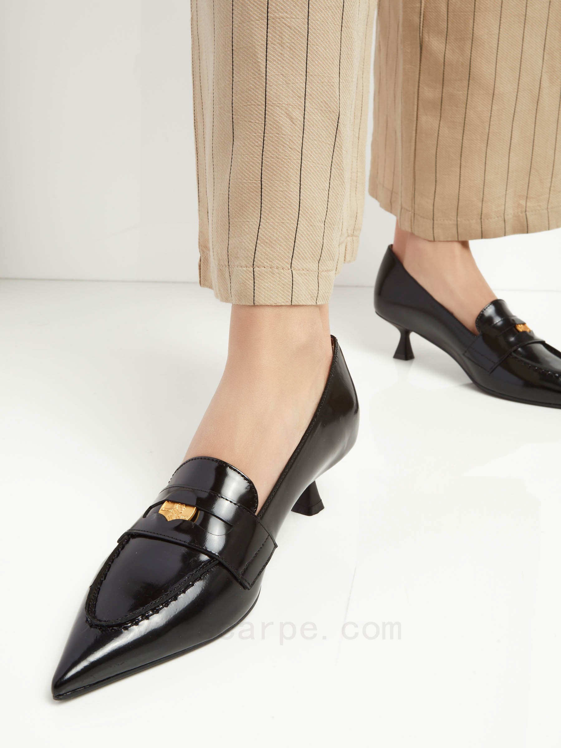 Black Friday Leather Pumps F08161027-0400